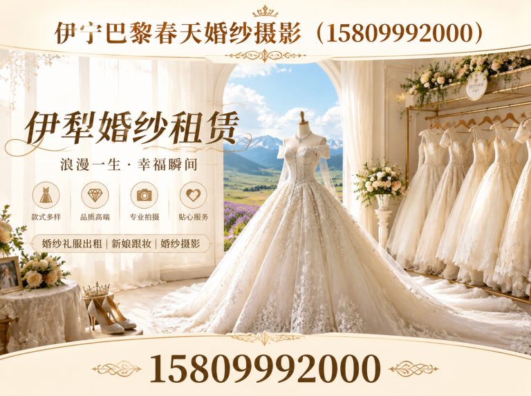 察布查尔锡伯自治县婚纱摄影展示图